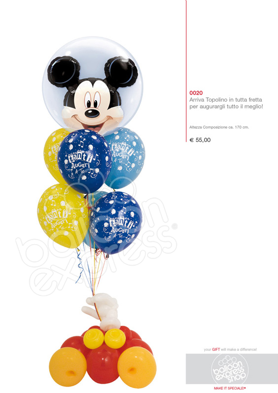Composizione palloncini Compleanno Bambini Composizione palloncini Compleanno Bambini