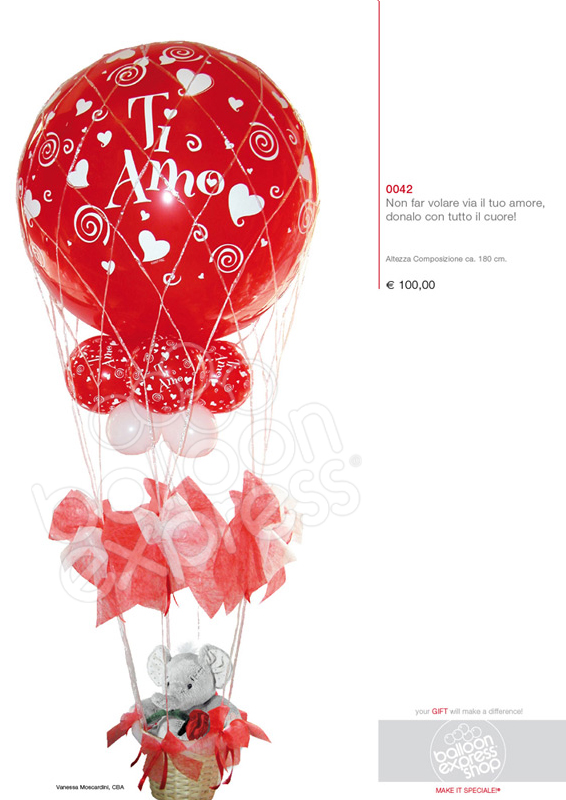 Composizione palloncini Amore Composizione palloncini Amore