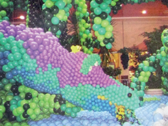 Guinnes World Record - Scultura di palloncini Rovigo 2001