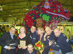 Sculture di palloncini - MOSCA 2008