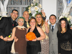 Allestimento tavola matrimonio - Slovenia 2009