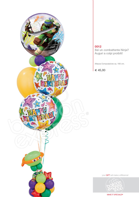 Composizione palloncini Compleanno Bambini Composizione palloncini Compleanno Bambini