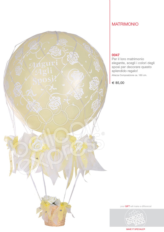 Composizione palloncini Matrimonio Composizione palloncini Matrimonio