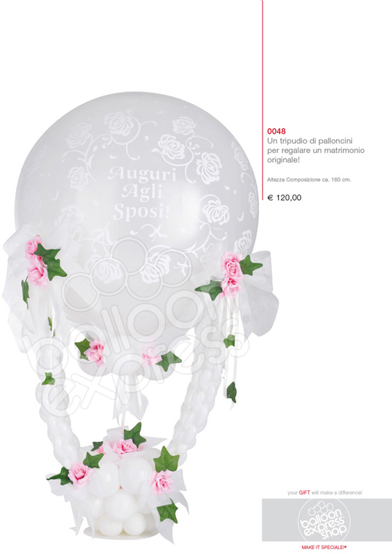 Composizione palloncini Matrimonio Composizione palloncini Matrimonio