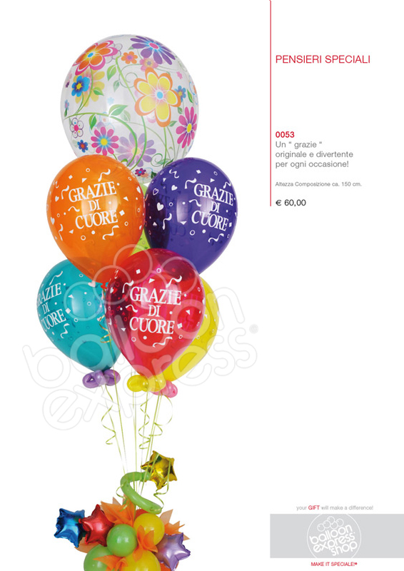 Composizione palloncini Pensieri speciali Composizione palloncini Pensieri speciali